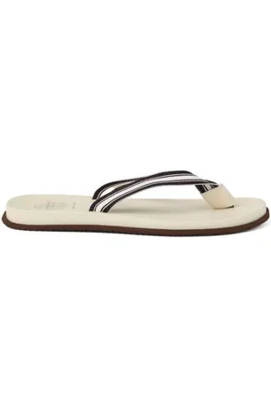 Brunello Cucinelli Schoenen, Heren, Wit, 42 EU, Stijlvolle Sandalen voor Modieuze Zomer