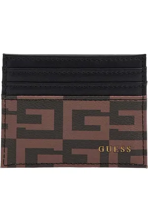 Guess Accessoires, Heren, Bruin, ONE Size, Synthetische Portemonnee