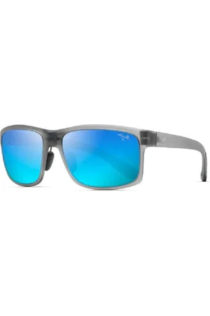Maui Jim Accessoires, unisex, Grijs, ONE Size, Rechthoekige zonnebril