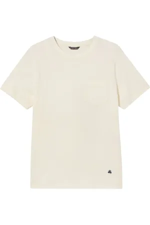 Brooks Brothers Tops, Heren, Wit, 3Xl, Katoen, Cotton Pocket T-Shirt