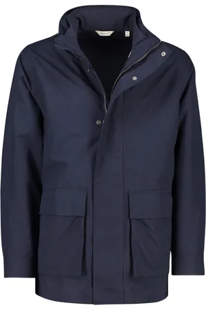 GANT Jassen, Heren, Blauw, XL, Polyester, Winterjas