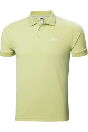 Helly Hansen Tops, Heren, Groen, L, Driftline Polo voor buitenactiviteiten