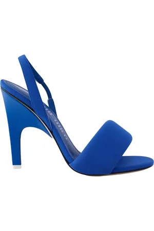 The Attico Schoenen, Dames, Blauw, 38 EU, Leer, Kobaltblauwe Stiletto Sandalen