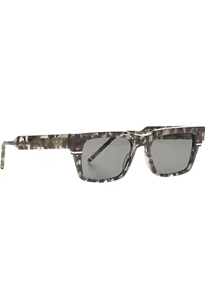 Thom Browne Accessoires, unisex, Veelkleurig, ONE Size, Vierkante Zonnebril