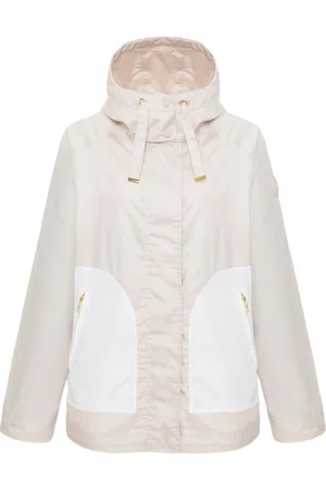 Colmar Jassen, Dames, , L, Katoen, Crème Lentejas met Afneembare Capuchon