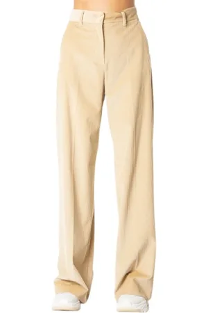 Max Mara Broeken, Dames, , S, Katoen, Velvet Palazzo Broek