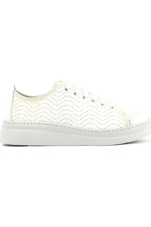 Camper Schoenen, Dames, Wit, 37 EU, Leer, Natural Leisure Sneakers