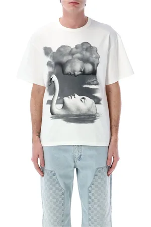 MISBHV Tops, Heren, Wit, L, Katoen, Meer Vrouw Katoen Tee