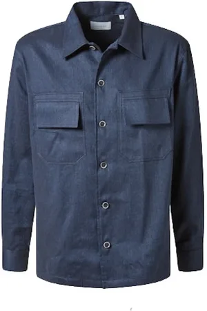 Baldessarini Jassen, Heren, Blauw, S, Stijlvolle Herenoverhemd Ove