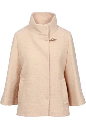 FAY Jassen, Dames, , S, Geometric Wool Coat
