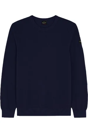 Paul & Shark Truien, Heren, Blauw, 2Xl, Katoen, Kwaliteit Katoenen Sweatshirts & Hoodies