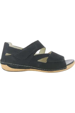 Waldläufer Schoenen, Dames, Zwart, 37 EU, Dames Schoenen Zwart Heliett