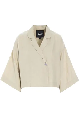 Bitte Kai Rand Jassen, Dames, , M, Linnen, Lazy Linen Jacket