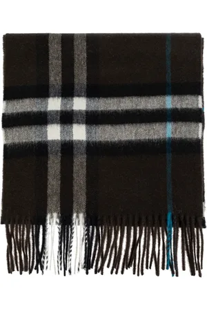 Burberry Accessoires, unisex, Bruin, ONE Size, Kasjmier, Cashmere Sjaal