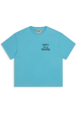 GALLERY DEPT. Tops, Heren, Groen, M, Katoen, French Tee `Light Teal`