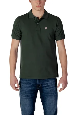 Colmar Tops, Heren, Groen, S, Katoen, Polo Shirt met Korte Mouwen