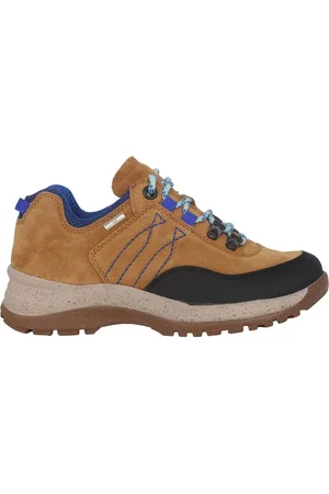 Waldläufer Schoenen, Dames, Bruin, 42 EU, Waterdichte wandelsneaker - bruin