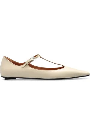 The Attico Schoenen, Dames, , 39 EU, Leer, Ballerina`s met vierkante neus