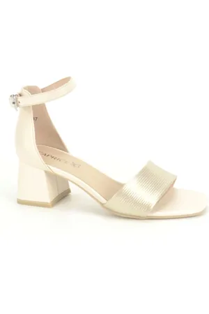 Caprice Schoenen, Dames, Geel, 38 EU, Goud Beige Zandsteen