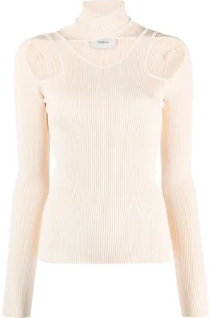 COPERNI Truien, Dames, , M, Bruine Gebreide Jumper Trui