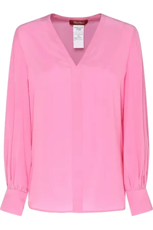 Max Mara Blouses & Shirts, Dames, Roze, S, Elegante Stijl Blouse