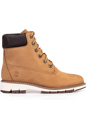 Timberland Schoenen, Dames, Bruin, 37 EU, Leer, Lucia Way 6 Inch leren schoenen