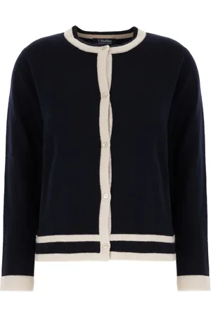 Max Mara Truien, Dames, Zwart, S, Wol, Stijlvolle Gebreide Kleding Collectie
