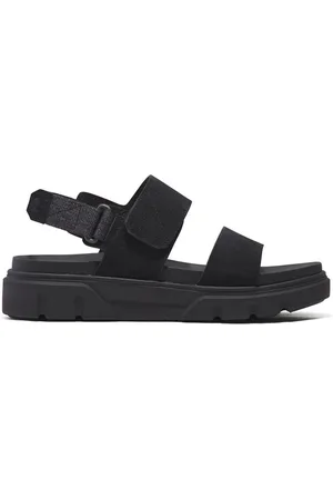 Timberland Schoenen, Dames, Zwart, 40 EU, Leer, Gedurfde Avontuur Sandaal