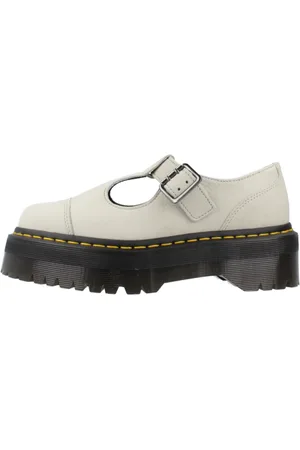 Dr. Martens Schoenen, Dames, Wit, 39 EU, Leer, Klassieke leren ballerina`s