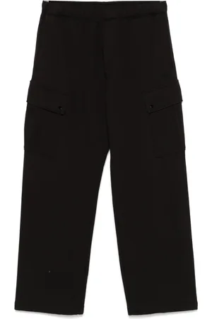 C.P. Company Broeken, Heren, Zwart, M, Katoen, Cargo Sweatshirt Broek