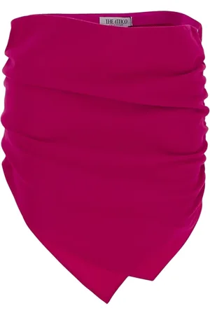 The Attico Rokken, Dames, Roze, XS, Polyester, Hatty Mini Rok
