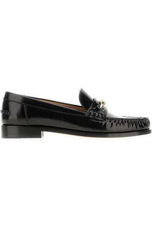 Salvatore Ferragamo Schoenen, Dames, Zwart, 36 EU, Leer, Stijlvolle Loafers