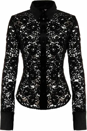 Chiara Ferragni Blouses & Shirts, Dames, Zwart, M, Shirt