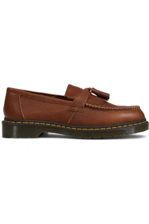 Dr. Martens Schoenen, Heren, Bruin, 44 EU, Leer, Leren Loafers