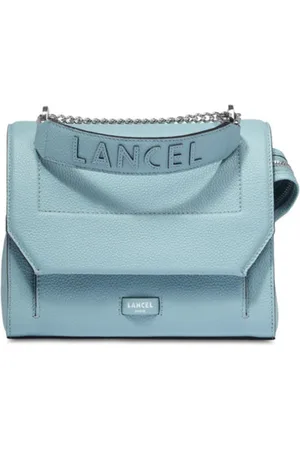 LANCEL Tassen, Dames, Blauw, ONE Size, Poederblauwe Ninon Stijl Jurk