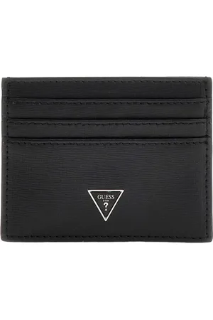 Guess Accessoires, Heren, Zwart, ONE Size, Leer, Kaarthouder