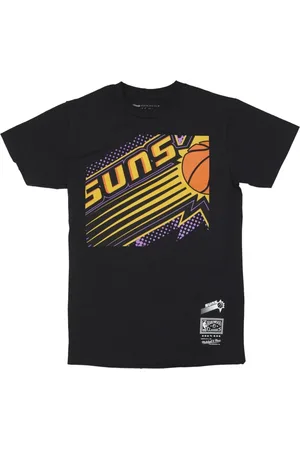 Mitchell & Ness Tops, Heren, Zwart, L, Katoen, Phoenix Suns NBA Tee Zwart