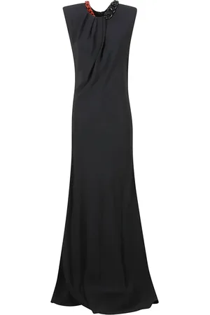 Stella McCartney Kleedjes, Dames, Zwart, S, Luxury Blend Occasion Jurk
