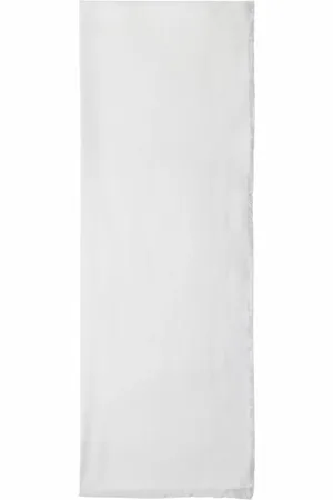 Elisabetta Franchi Accessoires, Dames, Wit, ONE Size, Stijlvolle sjaal voor een modieuze look
