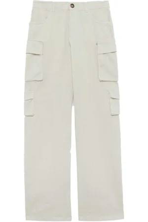 ERMANNO SCERVINO Broeken, Dames, , M, Katoen, Cargo Broek