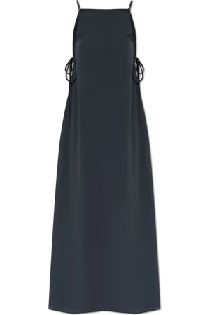 Emporio Armani Kleedjes, Dames, Grijs, 2Xs, Polyester, Jurken met bandjes