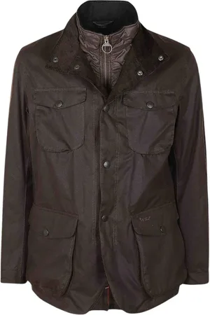 Barbour Jassen, Heren, Bruin, M, Katoen, Katoenen Jas voor Mannen