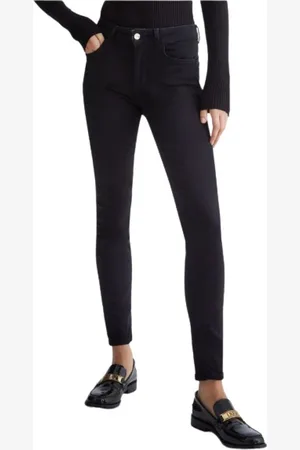 Liu Jo Jeans, Dames, Zwart, W25, Katoen, High-waisted Divine Skinny Jeans