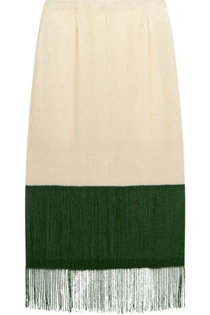 Elisabetta Franchi Rokken, Dames, Veelkleurig, M, Geborduurde Midi Rok