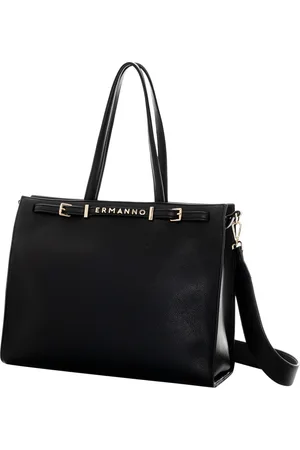 ERMANNO SCERVINO Tassen, Dames, Zwart, ONE Size, Leer, Mini Maggie Tas