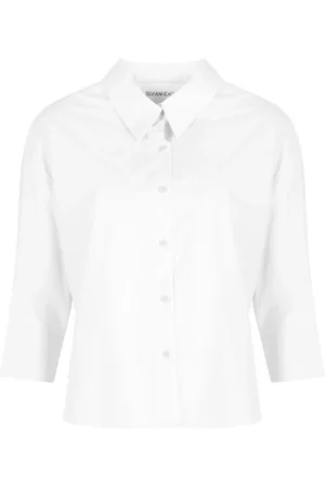 Silvian Heach Blouses & Shirts, Dames, Wit, M, Katoen, Button-Up Blouse