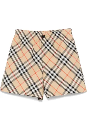 Burberry Korte broeken, Dames, , 2Xs, Polyester, Shorts met elastische tailleband en trekkoord