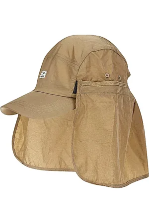 C.P. Company Accessoires, Heren, Bruin, ONE Size, Katoen, Stijlvolle Hoed