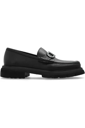 Salvatore Ferragamo Schoenen, Heren, Zwart, 40 EU, Leer, Cocoon Loafers