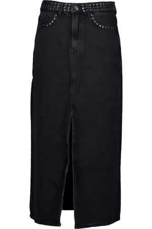 Co`Couture Rokken, Dames, Zwart, S, Denim, Denim Rok